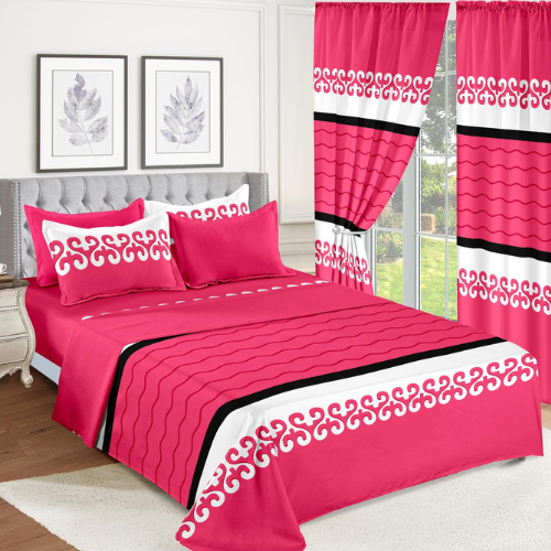 Pink Bedding Cotton Set