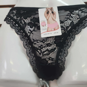 Black cotton net Panty