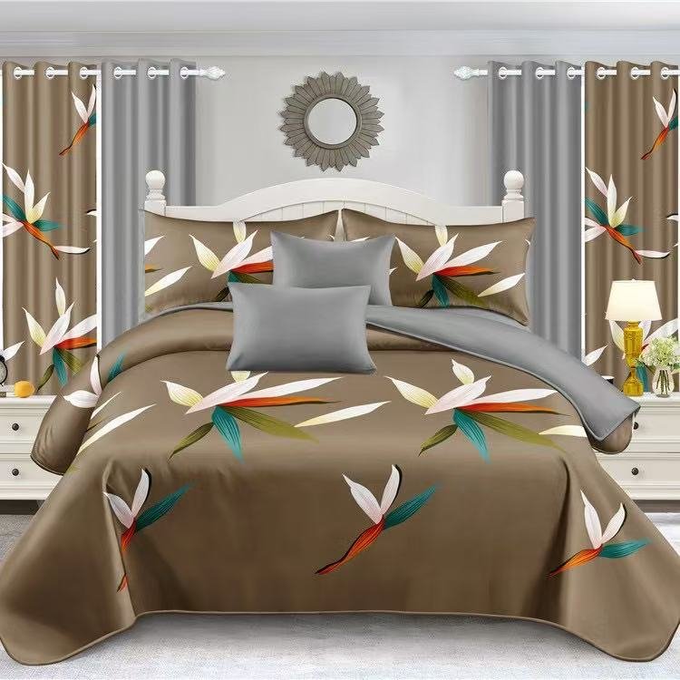 Brown & Gray Bedding Set
