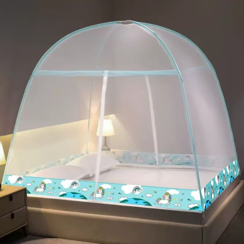 Dolphin Blue Mosquito Net