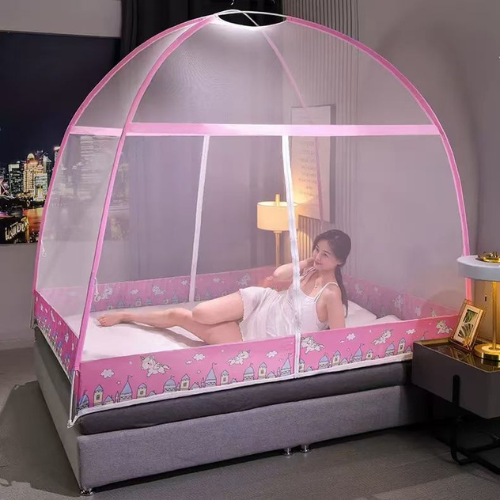 Pink Mosquito Net