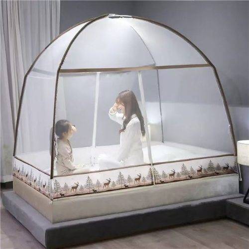 Beige Mosquito Net